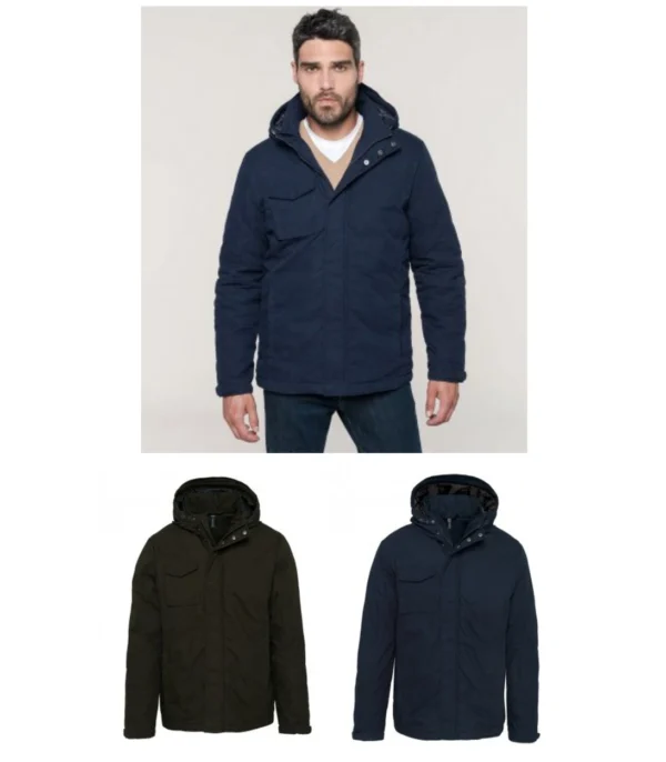 KB627 Kariban Hooded Parka Jacket